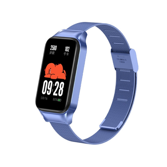 For Redmi Band 2 Milan Buckle Metal Watch Band(Midnight Blue) - Smart Wear by PMC Jewellery | Online Shopping South Africa | PMC Jewellery