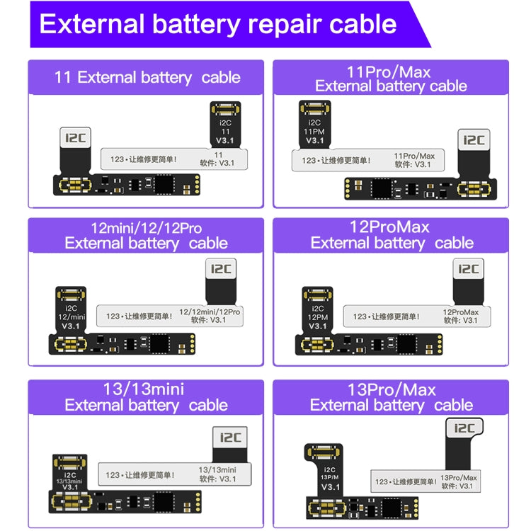 i2C KC01 Multi-function Comprehensive Battery Repair Instrument for iPhone 6-14 Pro Max, Version:Standard Version - Test Tools by PMC Jewellery | Online Shopping South Africa | PMC Jewellery