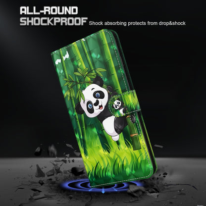 For Xiaomi Redmi Note 12 4G Global 3D Painting Pattern Flip Leather Phone Case(Bamboo Panda) - Note 12 Cases by PMC Jewellery | Online Shopping South Africa | PMC Jewellery