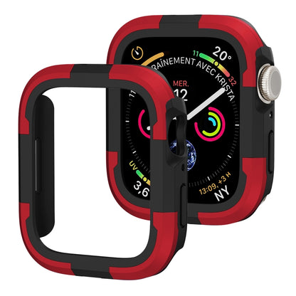 For Apple Watch Ultra 49mm Armor Frame Watch Case(Red) - Smart Wear by PMC Jewellery | Online Shopping South Africa | PMC Jewellery