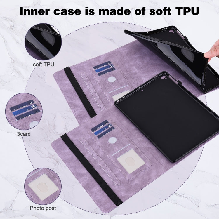 For Xiaomi Pad 6 Embossed Butterfly Pattern Leather Tablet Case(Purple) - free shipping - PMC TechLife - Order now!