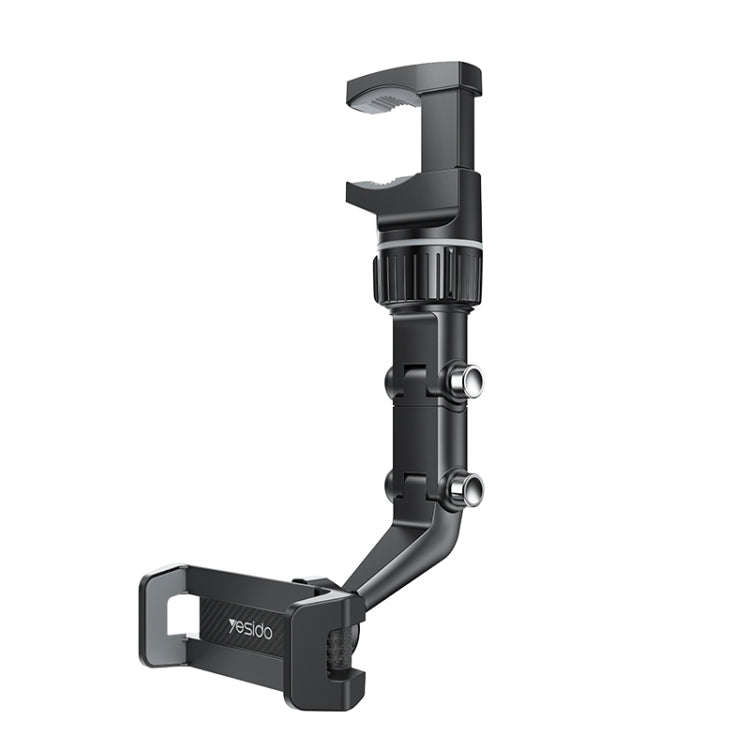 Yesido C192 Car Rearview Mirror Using Phone Holder(Black) - Universal Car Holders by Yesido | Online Shopping South Africa | PMC TechLife | Buy Now Pay Later Mobicred