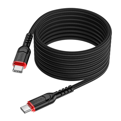 hoco X59 Victory 60W USB-C / Type-C to USB-C / Type-C Charging Data Dable, Length:2m(Red) - USB-C & Type-C Cable by hoco | Online Shopping South Africa | PMC Jewellery