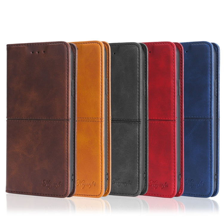 For Infinix Smart 7 Cow Texture Magnetic Horizontal Flip Leather Phone Case(Blue) - free shipping - PMC TechLife - Order now!