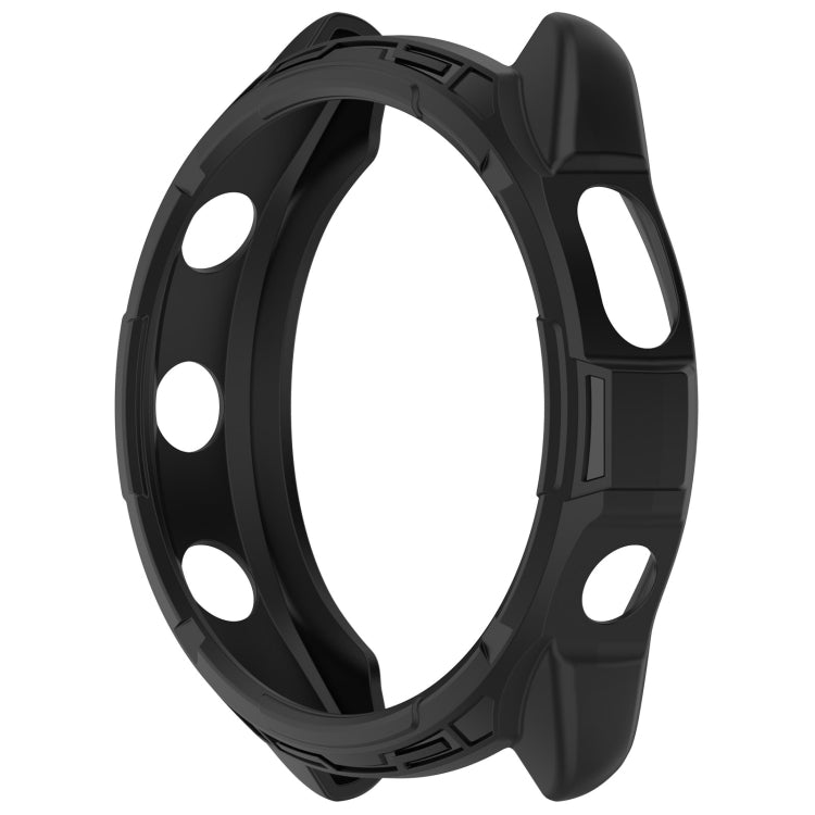 For Garmin Forerunner 965 Armor Hollow Watch Protective Case(Black) - Watch Cases by PMC Jewellery | Online Shopping South Africa | PMC Jewellery