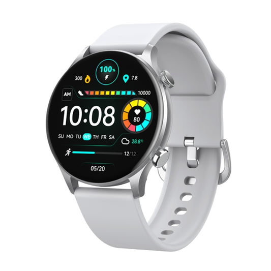 Original Xiaomi Youpin HAYLOU RT3 LS16 1.43 inch AMOLED Smart Watch Support Bluetooth Call / Health Monitoring(Silver) -  by Xiaomi | Online Shopping South Africa | PMC Jewellery