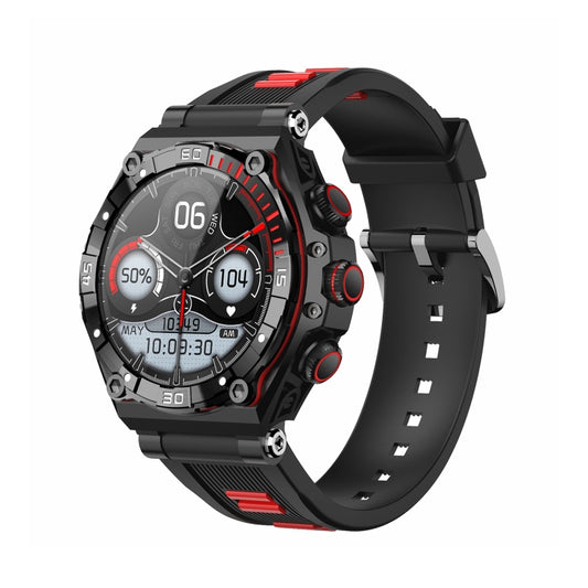 CT18 1.43 inch AMOLED Screen Smart Watch Supports Bluetooth Call/Blood Oxygen Detection(Red) -  by PMC Jewellery | Online Shopping South Africa | PMC Jewellery