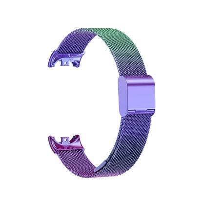 For Xiaomi Mi Band 8 Milanese Buckle Metal Watch Band(Colorful) -  by PMC Jewellery | Online Shopping South Africa | PMC Jewellery