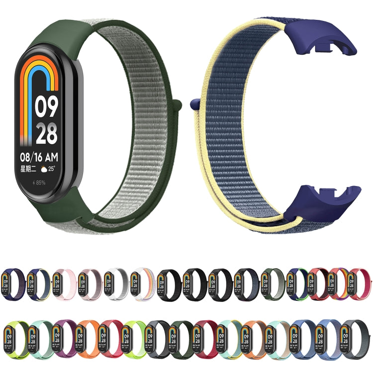 For Xiaomi Mi Band 8 Loop Nylon Replacement Watch Band(Blue) -  by PMC TechLife | Online Shopping South Africa | PMC TechLife