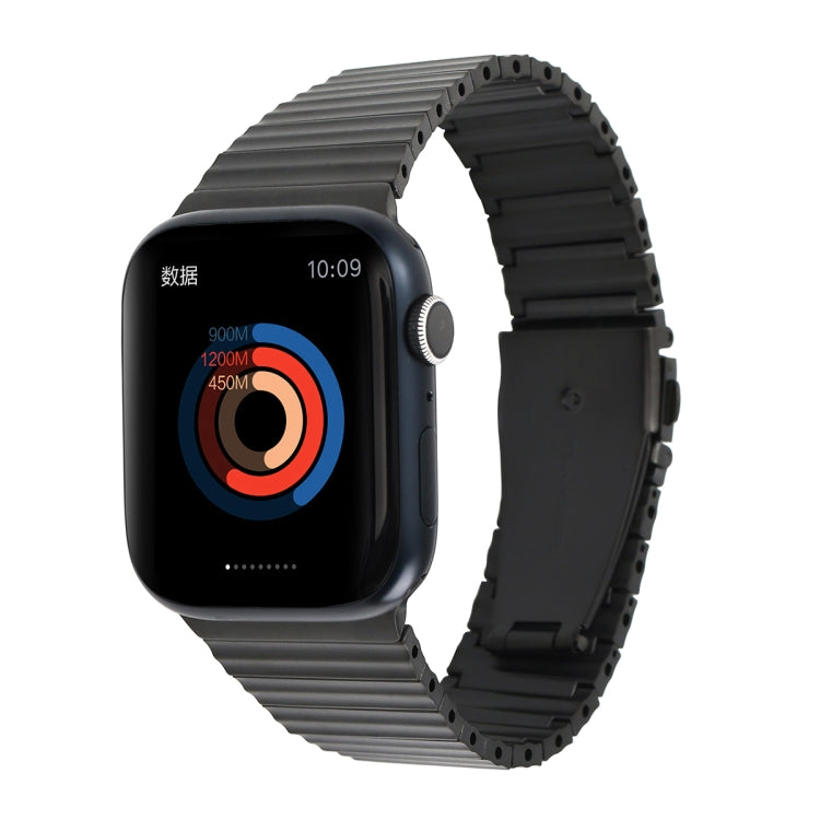 Ocean Metal Replacement Watch Band For Apple Watch 3 38mm(Black) -  by PMC TechLife | Online Shopping South Africa | PMC TechLife