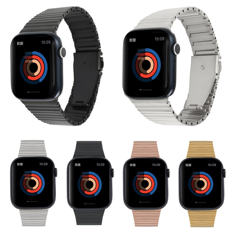 Ocean Metal Replacement Watch Band For Apple Watch 4 40mm(Silver) -  by PMC TechLife | Online Shopping South Africa | PMC TechLife