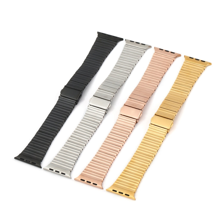 Ocean Metal Replacement Watch Band For Apple Watch 7 45mm(Gold) -  by PMC TechLife | Online Shopping South Africa | PMC TechLife