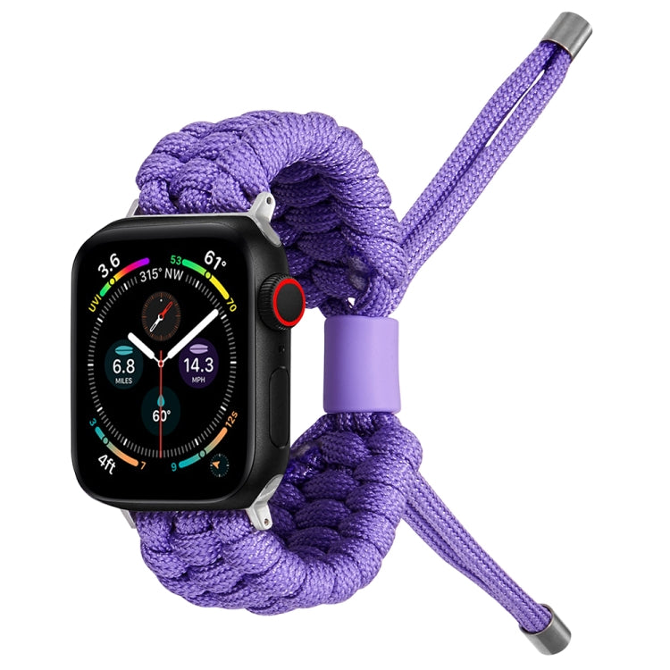 Stretch Plain Silicone Bean Watch Band For Apple Watch 7 41mm(Light Purple) -  by PMC TechLife | Online Shopping South Africa | PMC TechLife