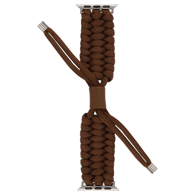 Stretch Plain Silicone Bean Watch Band For Apple Watch 2 42 mm(Coffee Brown) -  by PMC TechLife | Online Shopping South Africa | PMC TechLife