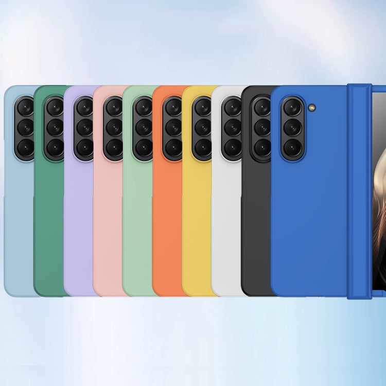 For Samsung Galaxy Z Fold5 Skin Feel PC Phone Case with Hinge(Pink) - free shipping - PMC TechLife - Order now!