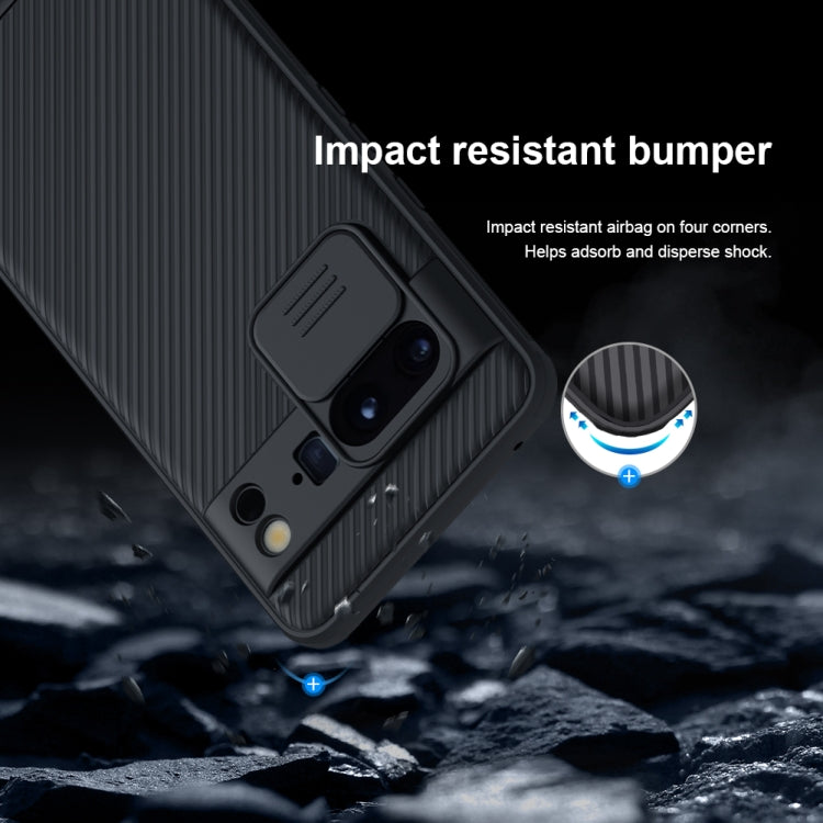 For Google Pixel 8 Pro NILLKIN CamShield Pro PC Phone Case(Blue) - Google Cases by NILLKIN | Online Shopping South Africa | PMC TechLife | Buy Now Pay Later Mobicred