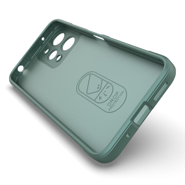 For Xiaomi Redmi 12 4G Magic Shield TPU + Flannel Phone Case(Grey) - free shipping - PMC TechLife - Order now!