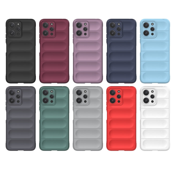 For Xiaomi Redmi 12 4G Magic Shield TPU + Flannel Phone Case(Light Blue) - free shipping - PMC TechLife - Order now!