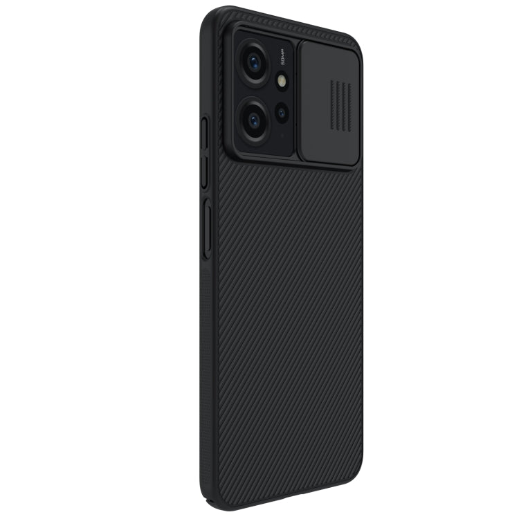 For Xiaomi Redmi Note 12 4G Global NILLKIN Black Mirror Series Camshield PC Phone Case(Black) - Note 12 Cases by NILLKIN | Online Shopping South Africa | PMC Jewellery