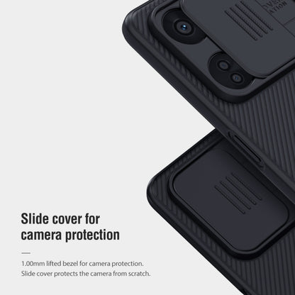 For OnePlus Nord CE 3 Lite NILLKIN Black Mirror Series Camshield PC Phone Case(Black) - OnePlus Cases by NILLKIN | Online Shopping South Africa | PMC Jewellery