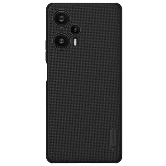 For Xiaomi Redmi Note 12 Turbo / Poco F5 NILLKIN Frosted Shield Pro PC + TPU Phone Case(Black) - Xiaomi Cases by NILLKIN | Online Shopping South Africa | PMC Jewellery