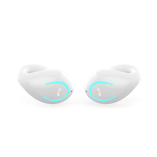 YX08 Ultra-light Ear-hook Stereo Wireless V5.0 Bluetooth Earphones(White) - Bluetooth Earphone by PMC Jewellery | Online Shopping South Africa | PMC Jewellery