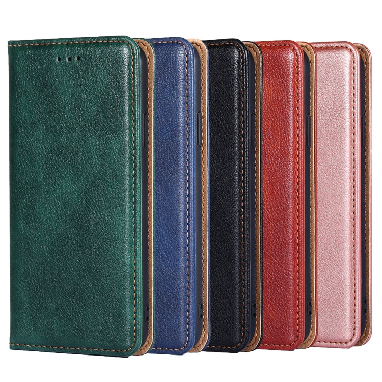 For Nokia C12 Gloss Oil Solid Color Magnetic Leather Phone Case(Brown) - free shipping - PMC TechLife - Order now!