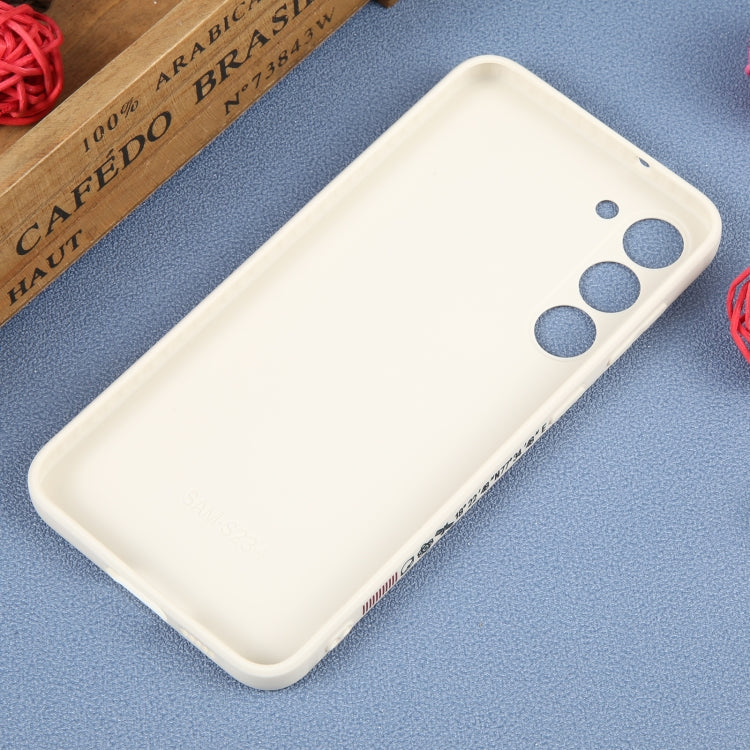 For Samsung Galaxy S20+ Astronaut Pattern Silicone Straight Edge Phone Case(Flying Astronaut-White) - free shipping - PMC TechLife - Order now!