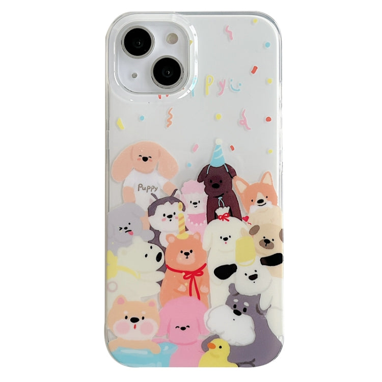 For iPhone 12 Pro IMD Cute Animal Pattern Phone Case(Dog) - free shipping - PMC TechLife - Order now!