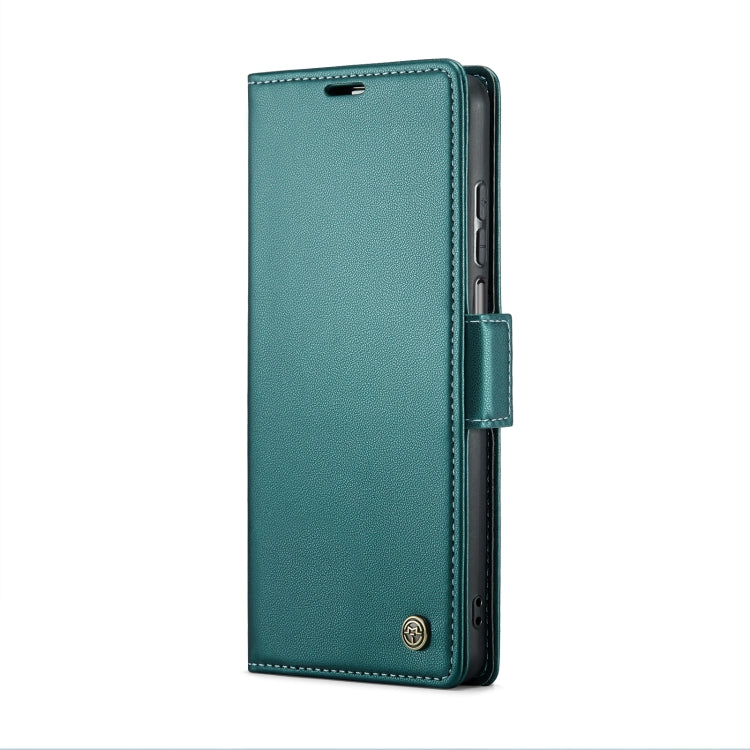 For Xiaomi Redmi Note 9S/Note 9 Pro/Note 9 Pro Max CaseMe 023 Butterfly Buckle Litchi Texture RFID Anti-theft Leather Phone Case(Pearly Blue) - Xiaomi Cases by CaseMe | Online Shopping South Africa | PMC Jewellery