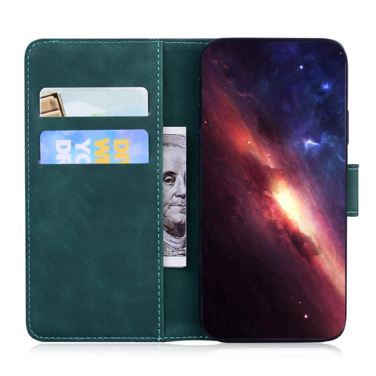 For Infinix Note 30 Tiger Embossing Pattern Flip Leather Phone Case(Green) - free shipping - PMC TechLife - Order now!