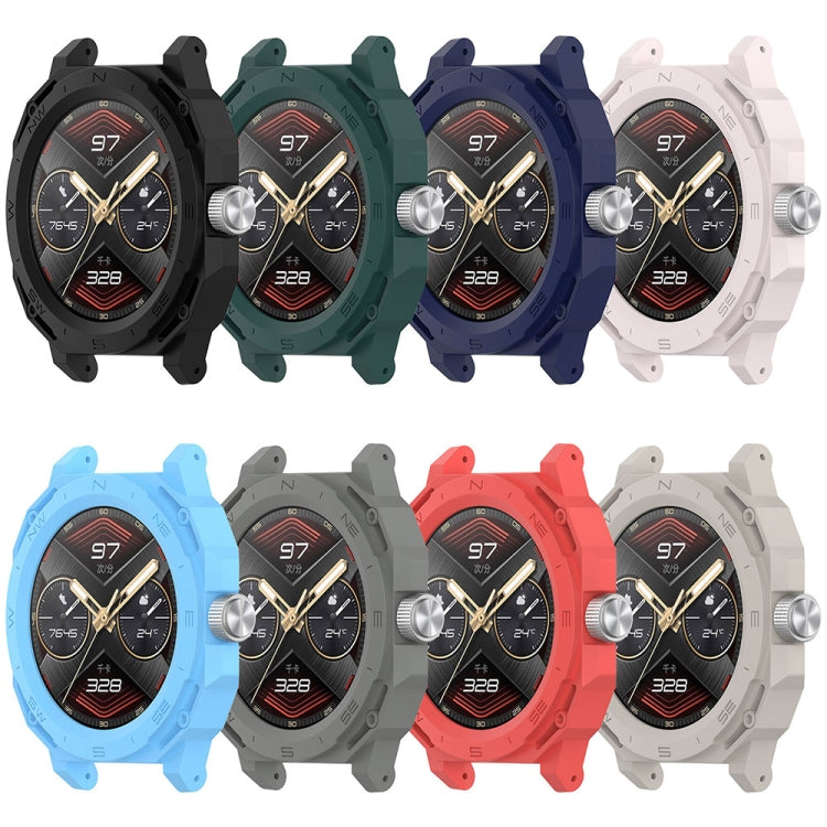 For Huawei Watch GT Cyber Armor Hollow Watch Protective Case(Red) - Watch Cases by PMC Jewellery | Online Shopping South Africa | PMC Jewellery