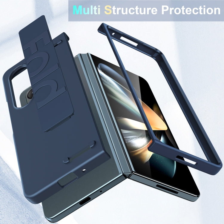 For Samsung Galaxy Z Fold3 Silicone Wristband Holder Foldable Phone Case(Black) - free shipping - PMC TechLife - Order now!