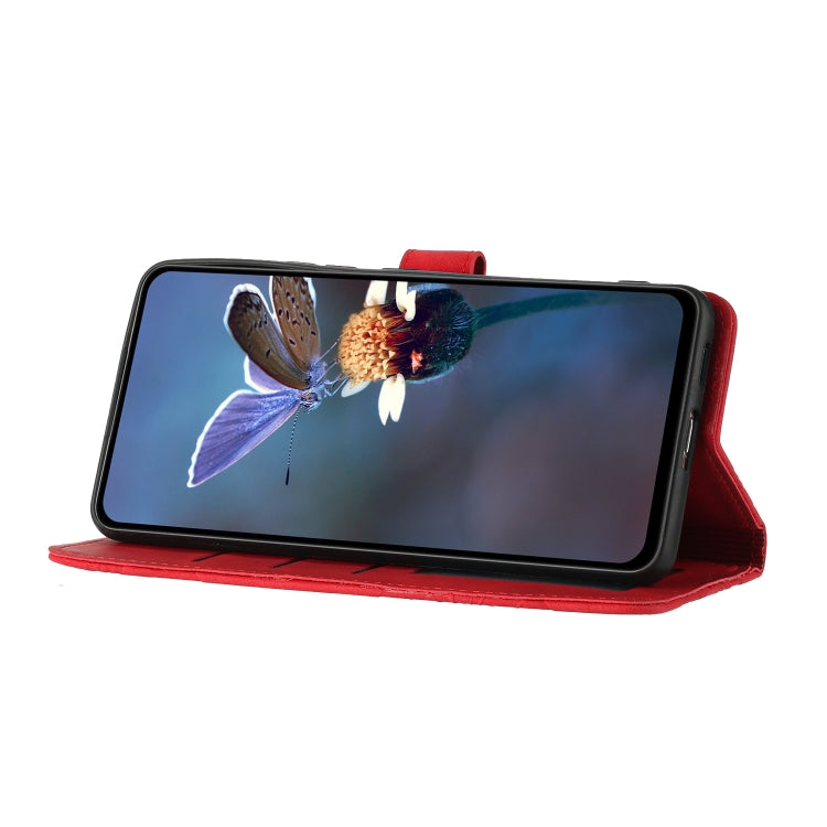 For Xiaomi 11T / 11T Pro Flower Embossing Pattern Leather Phone Case(Red) - free shipping - PMC TechLife - Order now!