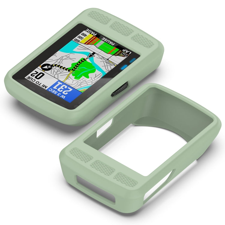 For Wahoo Elemnt Roam WFCC4 Stopwatch Silicone Protective Case(Green) - Watch Case by PMC Jewellery | Online Shopping South Africa | PMC Jewellery | Buy Now Pay Later Mobicred