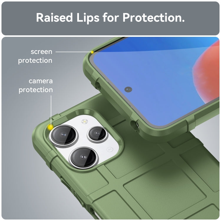 For Xiaomi Redmi 12 Full Coverage Shockproof TPU Phone Case(Green) - free shipping - PMC TechLife - Order now!