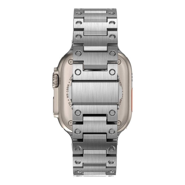 Double Rows Metal Watch Band For Apple Watch 2 42mm(Silver) - Watch Bands by PMC TechLife | Online Shopping South Africa | PMC TechLife
