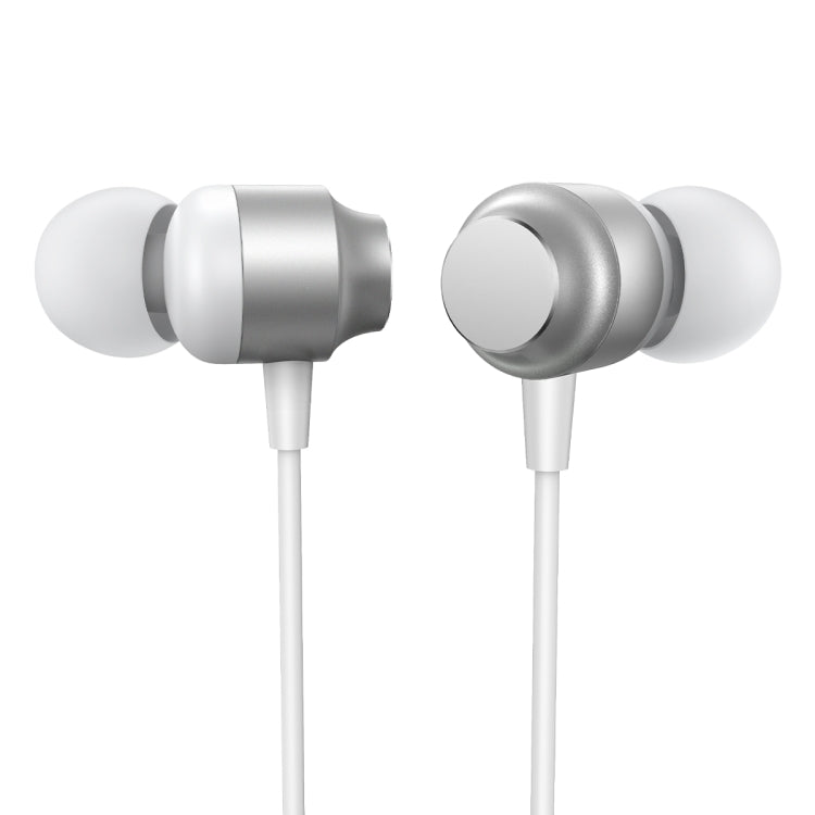 JOYROOM JR-EC06 Type-C Metal In-Ear Wired Earphone, Length: 1.2m(White) - Type-C Earphone by JOYROOM | Online Shopping South Africa | PMC Jewellery