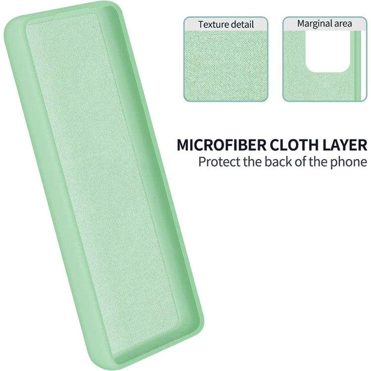 For Tecno Pova 5 Pure Color Liquid Silicone Shockproof Phone Case(Green) - free shipping - PMC TechLife - Order now!