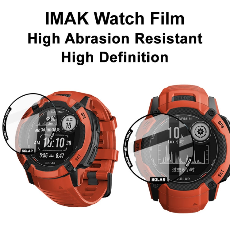 For Garmin Instinct 2X IMAK Plexiglass HD Watch Protective Film - Screen Protector by imak | Online Shopping South Africa | PMC Jewellery