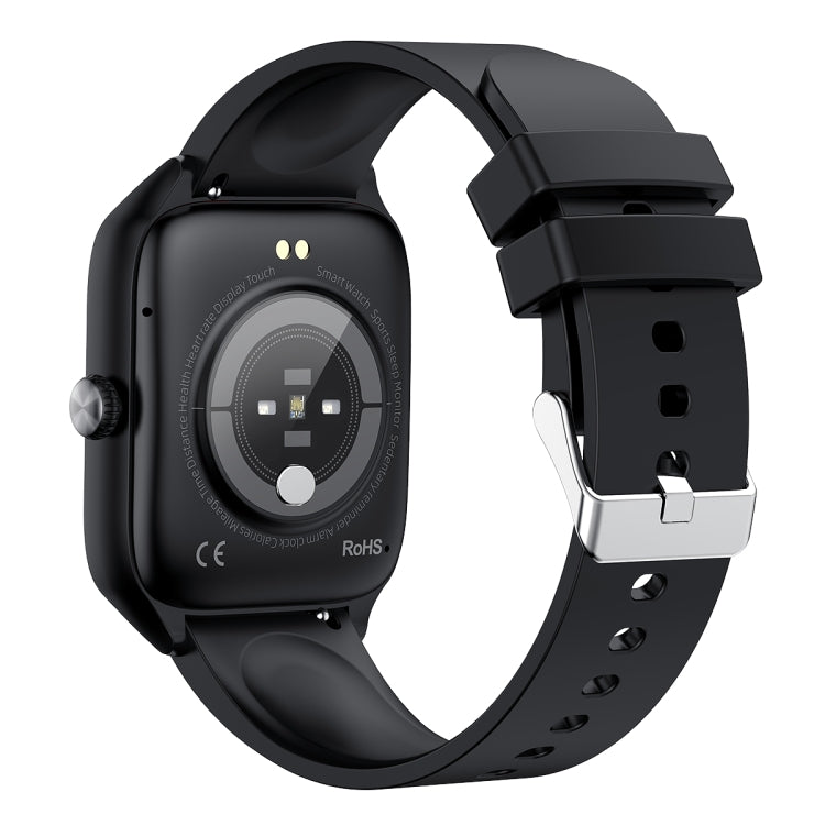 T19 Pro 1.96 inch IP67 Waterproof Silicone Band Smart Watch, Supports Dual-mode Bluetooth Call / Heart Rate Monitoring(Black) - Smart Watches by PMC Jewellery | Online Shopping South Africa | PMC Jewellery