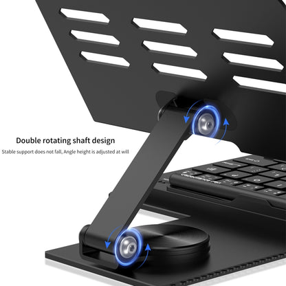 For Google Pixel Fold GKK Folding Bluetooth Keyboard Holder with Pen + Holder + Keyboard + Mouse(Silver) - Others Keyboard by GKK | Online Shopping South Africa | PMC Jewellery