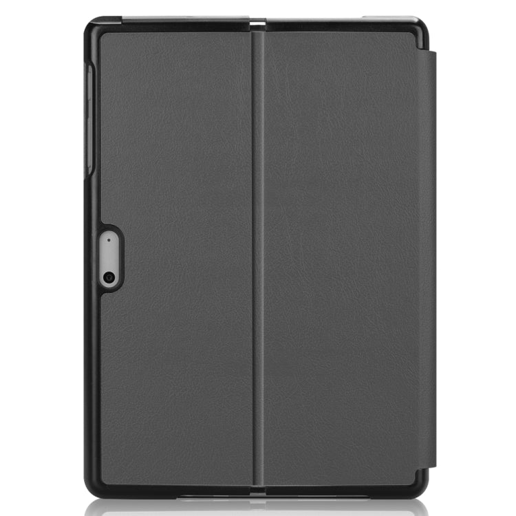 For Microsoft Surface Go 2 / Surface Go Voltage Elastic Texture Horizontal Flip Leather Case with Holder(Grey) - Others by PMC TechLife | Online Shopping South Africa | PMC TechLife | Buy Now Pay Later Mobicred
