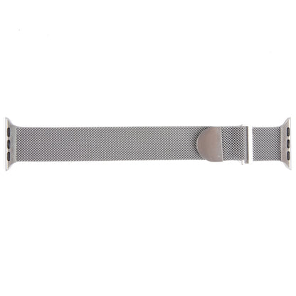 For Apple Watch Ultra 49mm Milanese Metal Magnetic Watch Band(Silver) - Watch Bands by PMC Jewellery | Online Shopping South Africa | PMC Jewellery