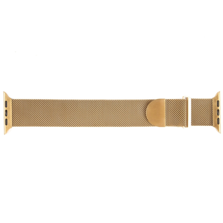 For Apple Watch SE 2022 44mm Milanese Metal Magnetic Watch Band(Gold) - Watch Bands by PMC Jewellery | Online Shopping South Africa | PMC Jewellery