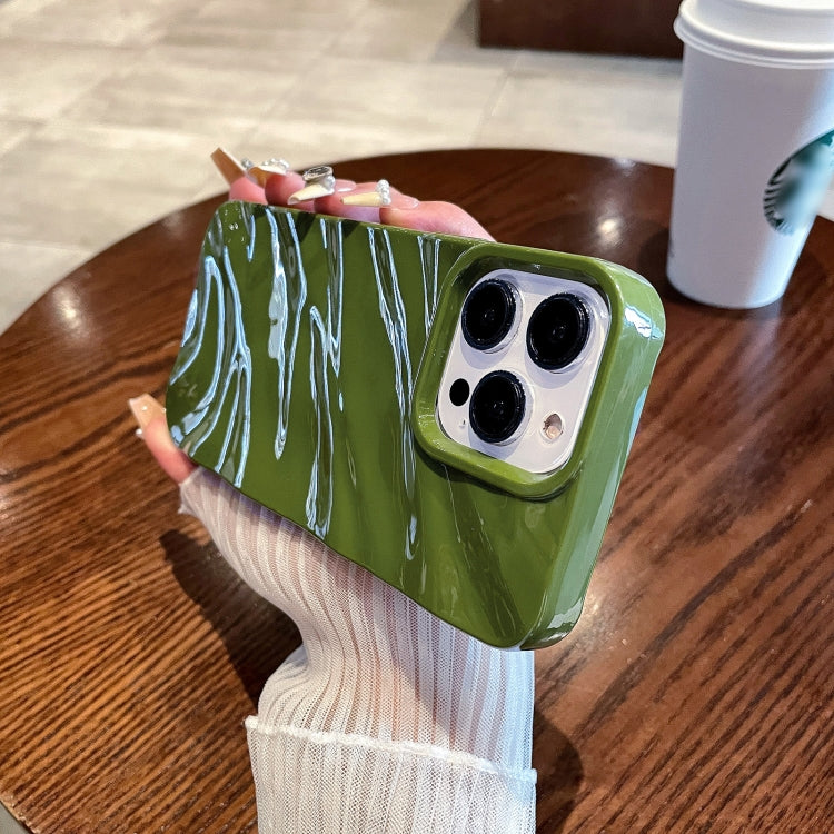 For iPhone 11 Pro Max Solid Color Wave Texture TPU Phone Case(Brown) - iPhone 11 Pro Max Cases by PMC TechLife | Online Shopping South Africa | PMC TechLife