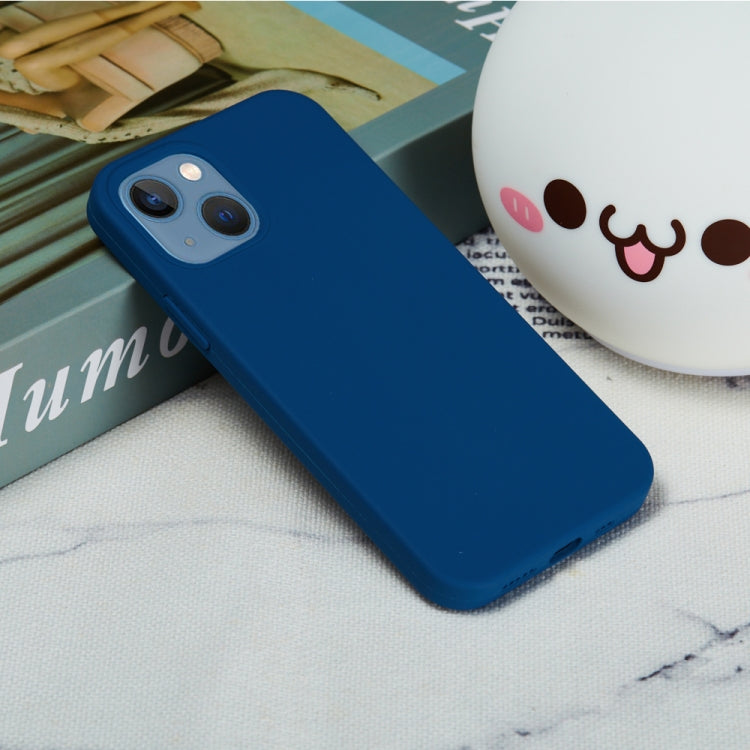 For iPhone 15 Solid Color Silicone Phone Case(Cobalt Blue) - iPhone 15 Cases by PMC TechLife | Online Shopping South Africa | PMC TechLife