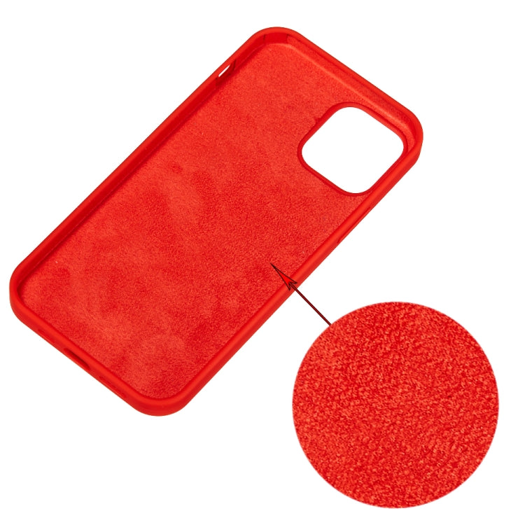 For iPhone 15 Solid Color Silicone Phone Case(Red) - iPhone 15 Cases by PMC Jewellery | Online Shopping South Africa | PMC Jewellery