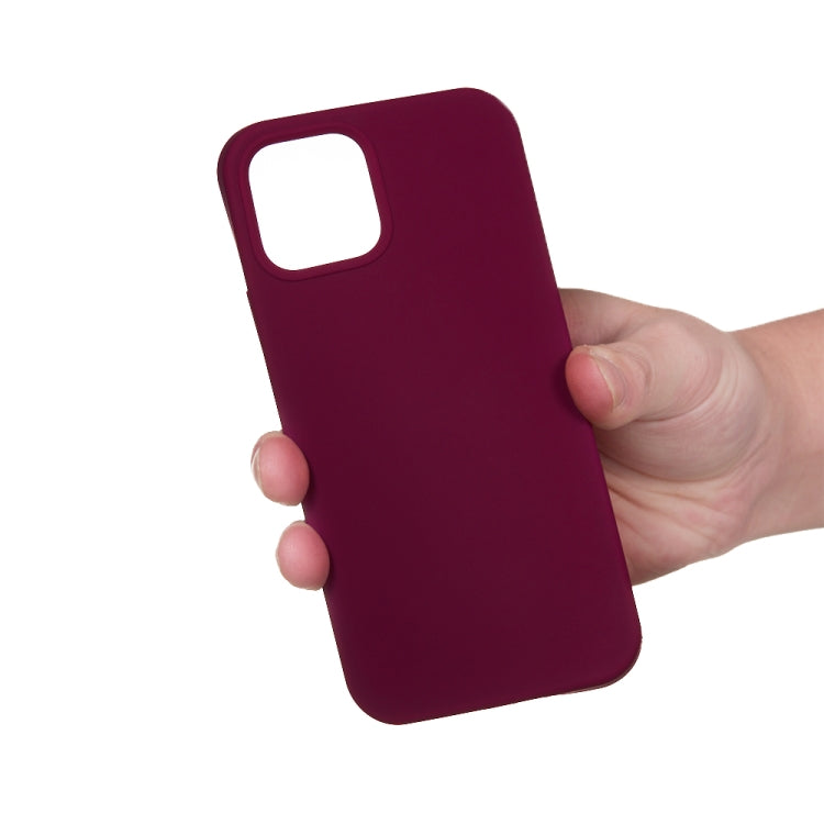 For iPhone 15 Plus Solid Color Silicone Phone Case(Violet) - iPhone 15 Plus Cases by PMC Jewellery | Online Shopping South Africa | PMC Jewellery