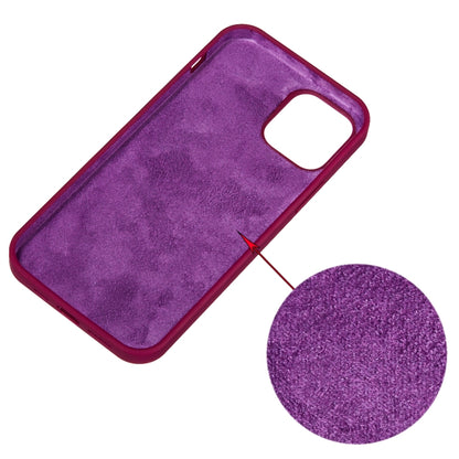 For iPhone 15 Pro Max Solid Color Silicone Phone Case(Violet) - iPhone 15 Pro Max Cases by PMC Jewellery | Online Shopping South Africa | PMC Jewellery